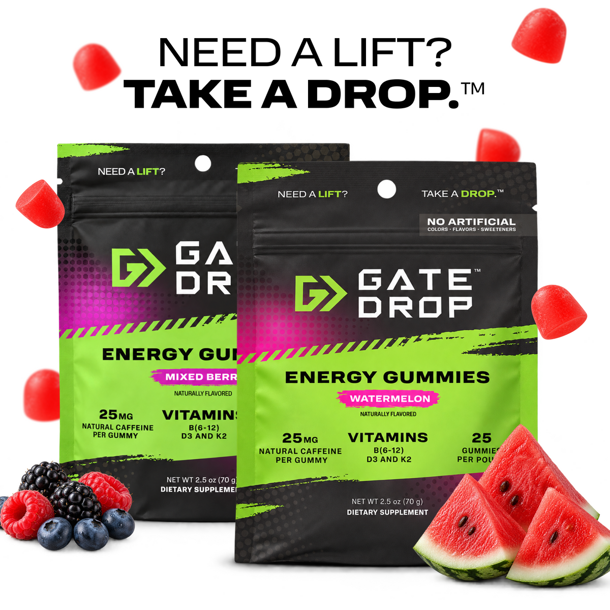 Energy Gummies - 25 ct