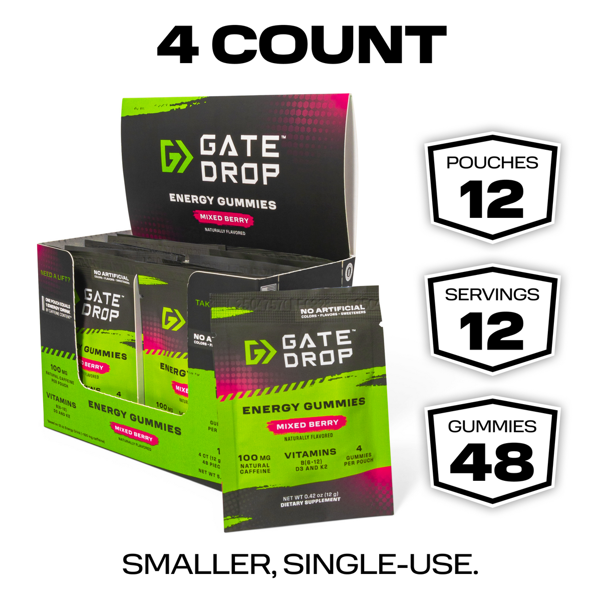 Energy Gummies - 4 ct