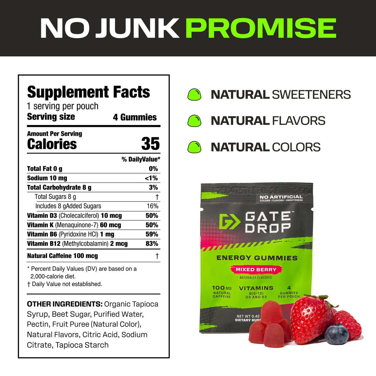 Energy Gummies - 4 ct