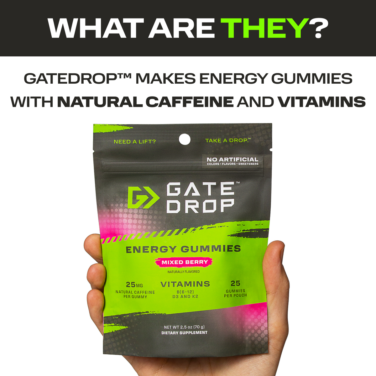 Energy Gummies - 25 ct